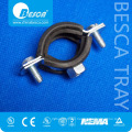 Besca Zinc Plated Steel Pipe Clamps And Insulated Clamps